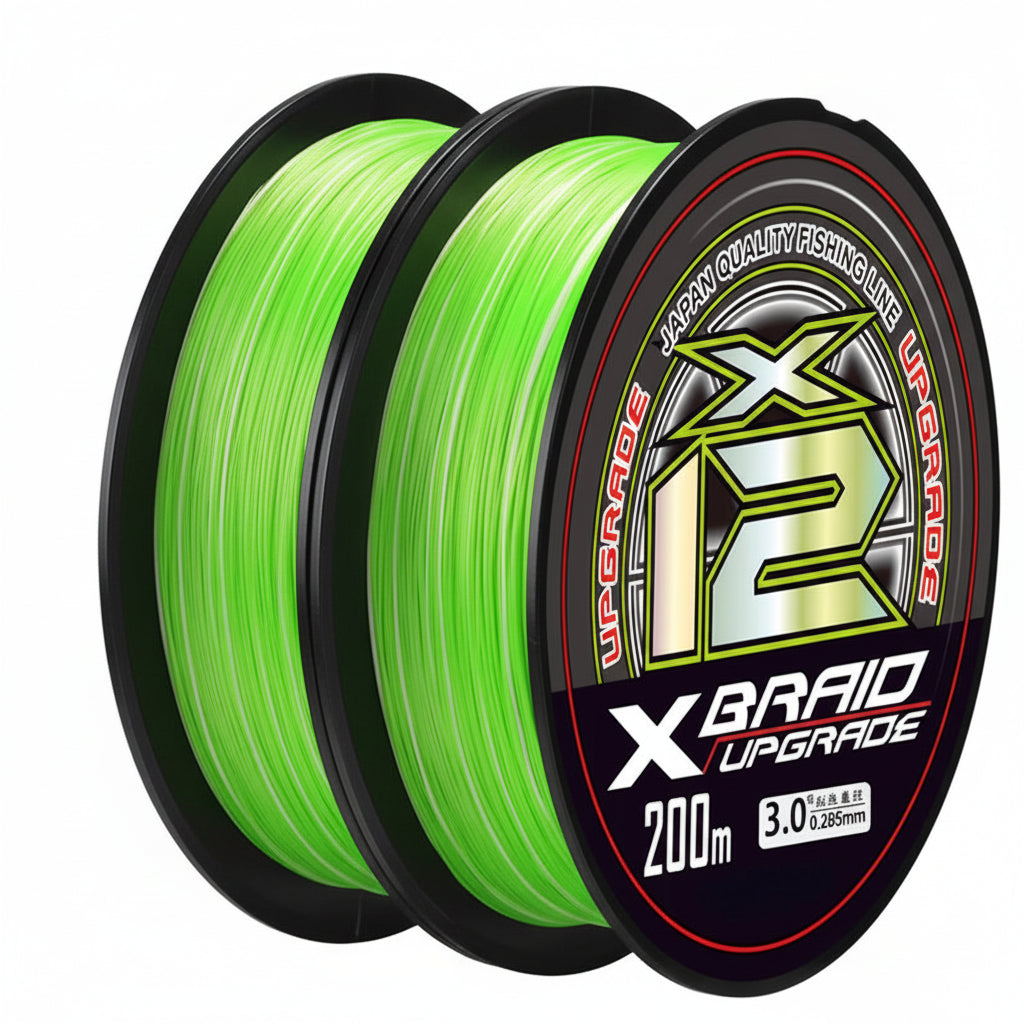 Nova 12-Strand Braided Fishing Line – Premium PE Braid 200M Nova Fishing & Outdoors