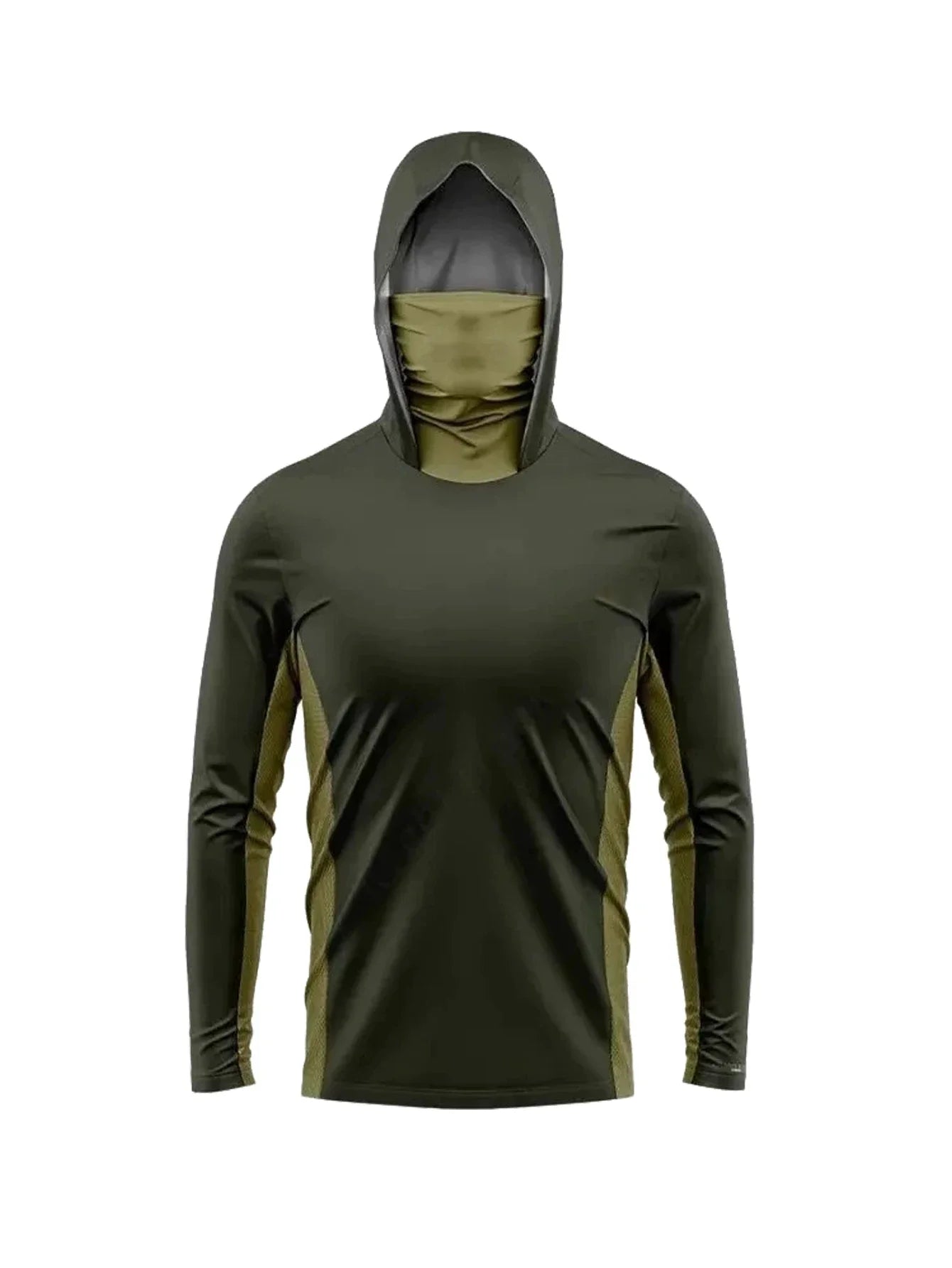 Nova Performance Fishing Shirt - Long Sleeve UPF 50+ Sun Protection Hooded Jersey, Breathable Quick-Dry Outdoor Apparel for Men & Women DYF-0533 Nova Fishing & Outdoors
