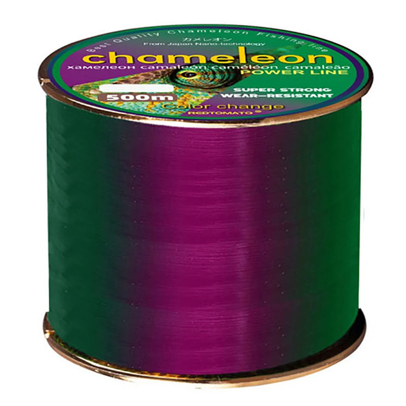 Nova Fishing Chameleon Series - Fluorocarbon Coated Monofilament | Color-Changing Stealth Line 500M Nova Fishing & Outdoors