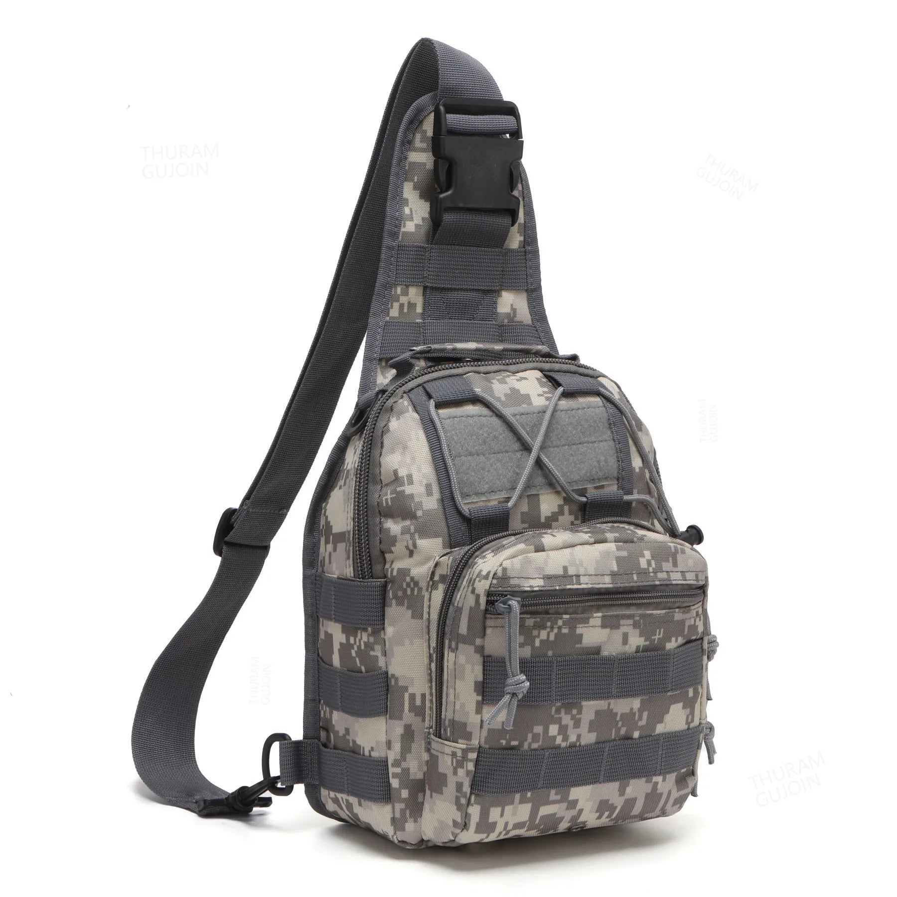Nova Tactical Sling Shoulder Bag Waterproof Crossbody Backpack for Fishing Camping Everyday Carry ACU Nova Fishing & Outdoors