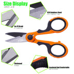 420 Stainless Steel Heavy-Duty Braid Line Fishing Scissors Nova Fishing & Outdoors