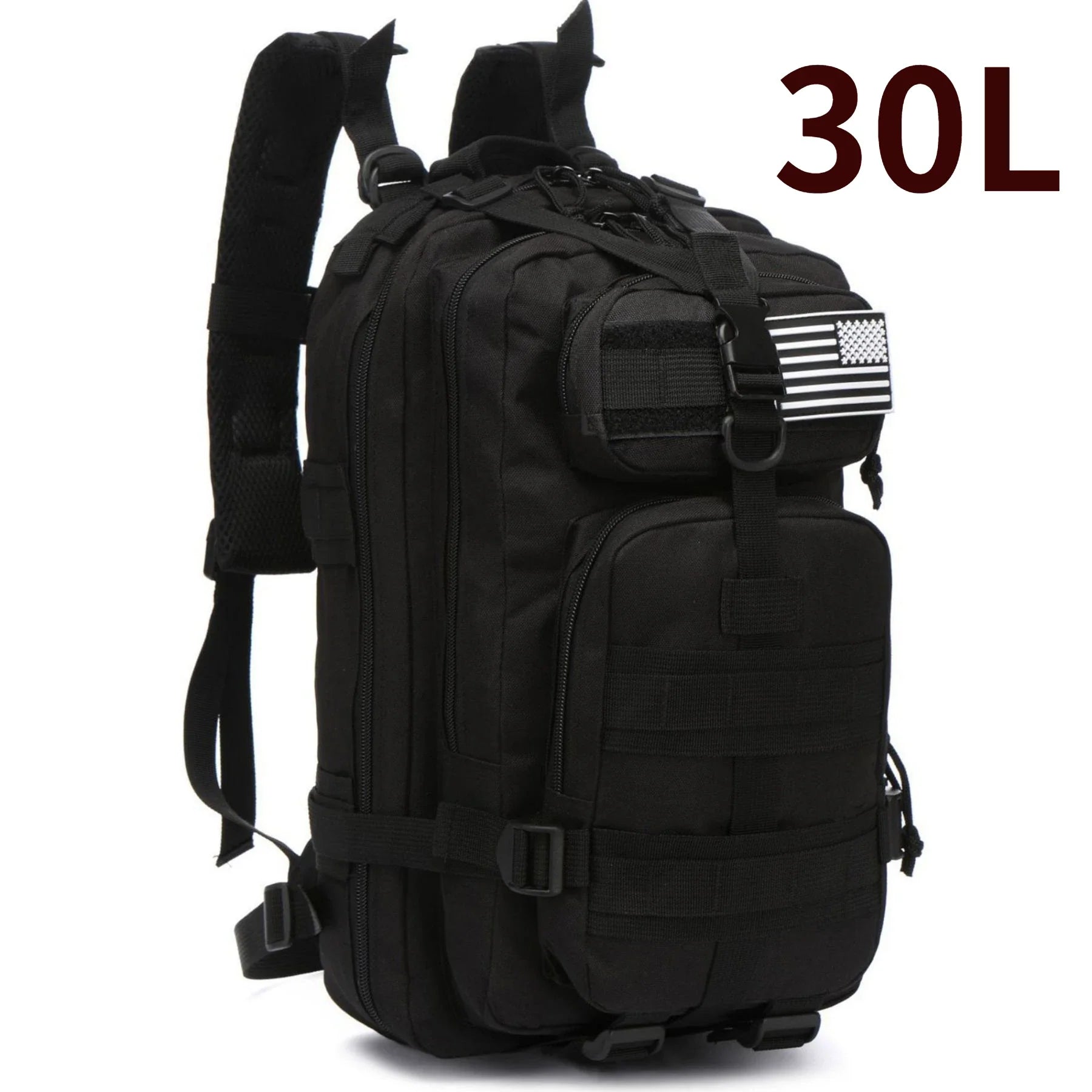 Nova Military Tactical Backpack Large Molle Outdoor Rucksack Waterproof Camping Hiking Fishing Bag