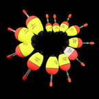 Hard-Body EVA Foam Floats – 10-Pack for Salt & Freshwater Nova Fishing & Outdoors