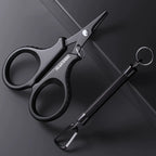 Titanium Coating Stainless Steel Fishing Scissors Plier – PE Braid Line Cutter Nova Fishing & Outdoors