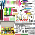 Multi-Piece Professional Fishing Lure Kit and Layered Tackle Box Nova Fishing & Outdoors
