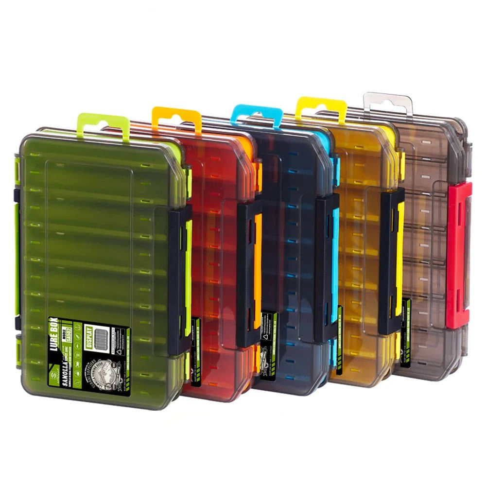 Double-Sided 14-Compartment Fishing Tackle and Lure Organizer Nova Fishing & Outdoors