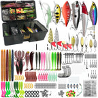 Professional Multi-Piece Fishing Lure Kit and Layered Tackle Box Nova Fishing & Outdoors