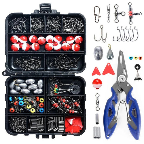 263-Piece Master Tackle Kit with Pliers and Storage Box Nova Fishing & Outdoors