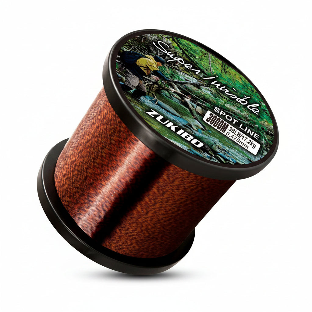 Professional Grade Invisible Spotted Line | 500m & 2000m Bulk Spools Nova Fishing & Outdoors