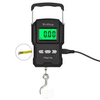 Nova Digital Fishing Scale – 75kg/10g Capacity with Retractable Tape Measure & Backlit LCD Nova Fishing & Outdoors