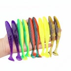 Nova Elite Series T-Tail Soft Fishing Lures – Realistic Silicone Swimbaits for All-Season Fishing Nova Fishing & Outdoors