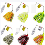 Versatile 6-Pack Spinnerbait Set – Essential Bass & Predator Lures for All Water Conditions Nova Fishing & Outdoors