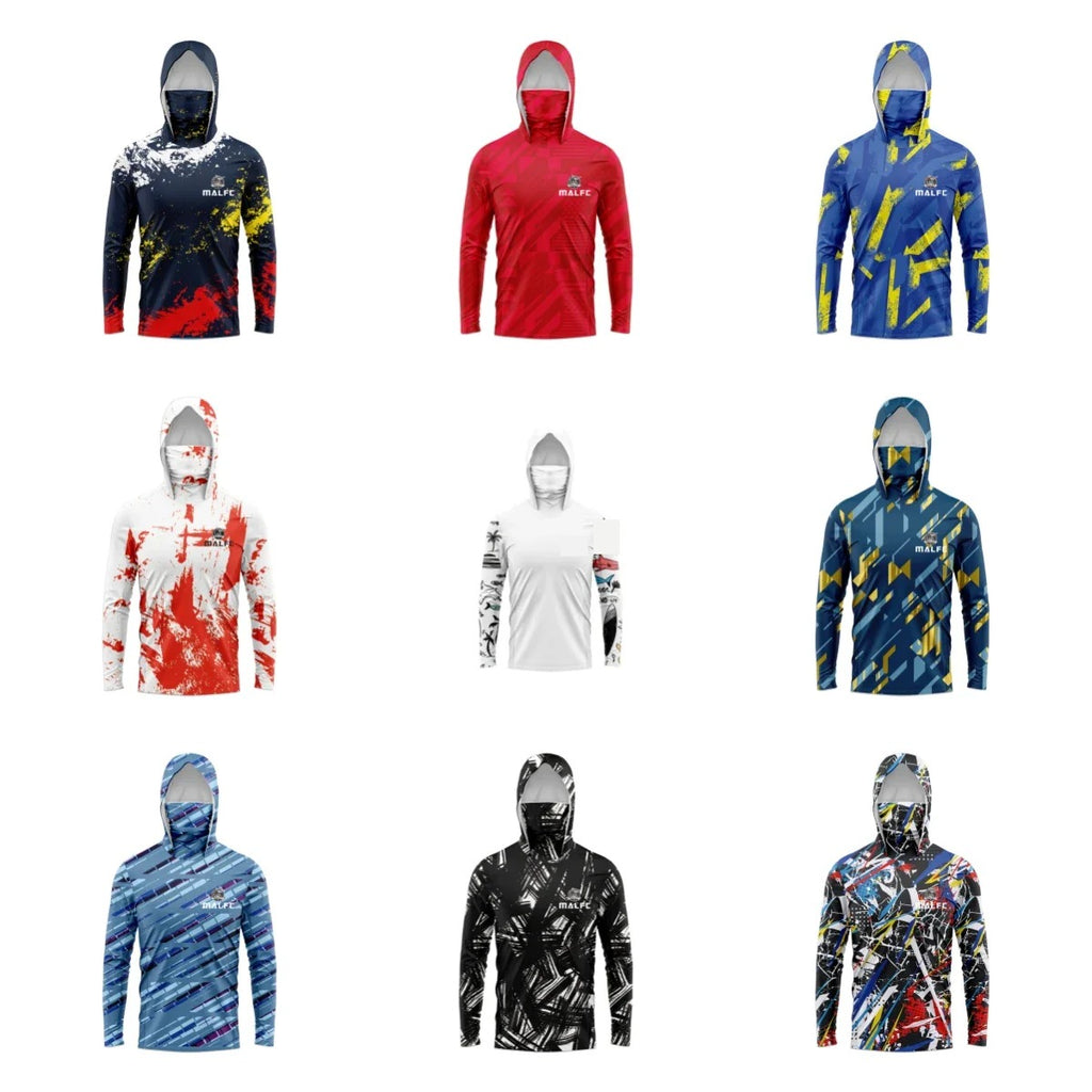 Premium Men’s UPF 50+ Sun Protection Fishing Hoodie – Lightweight, Breathable & Moisture-Wicking Performance Gear Nova Fishing & Outdoors