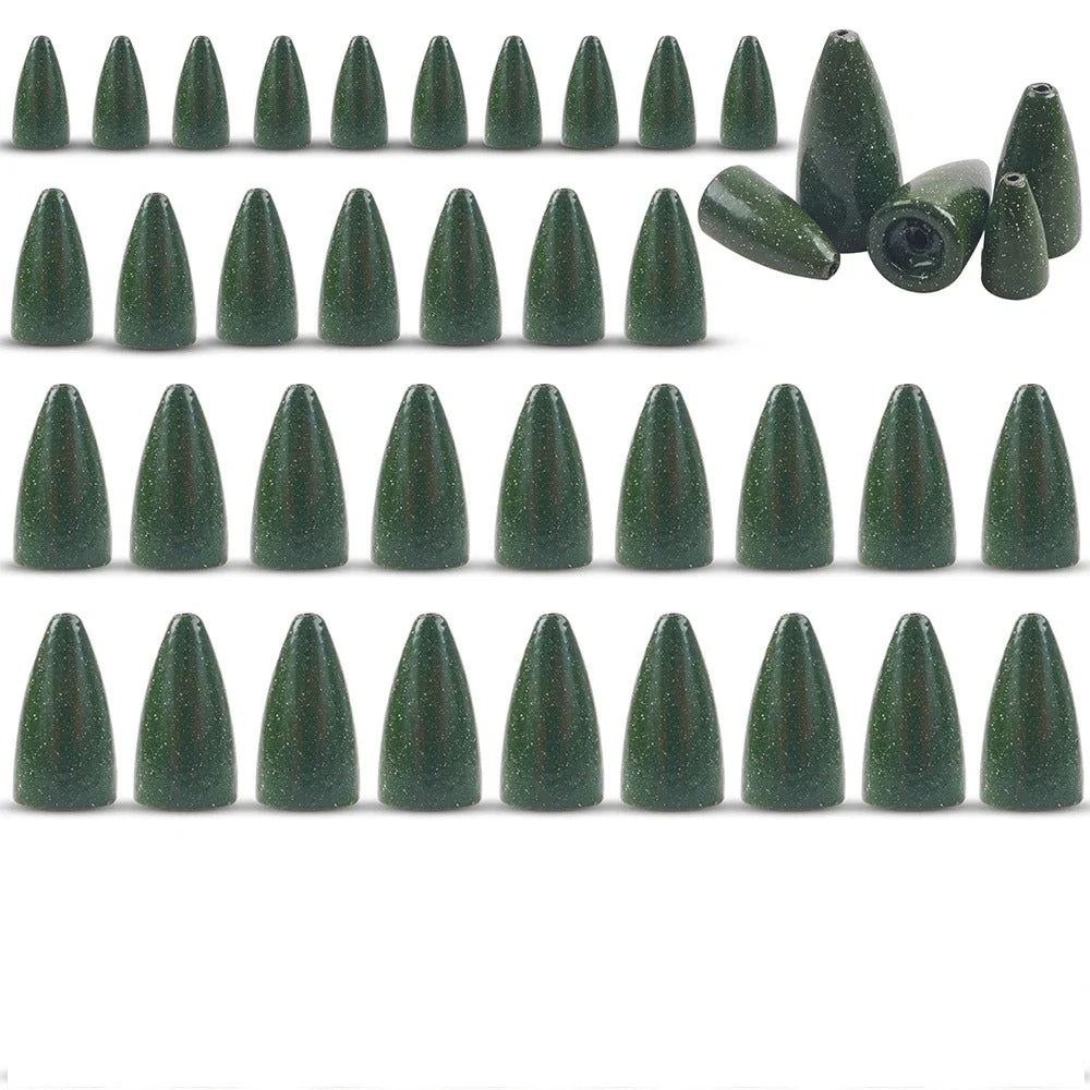 Nova Professional Bass Fishing Sinkers Non-Chipping Bullet Weights 30-Piece Variety Pack Nova Fishing & Outdoors