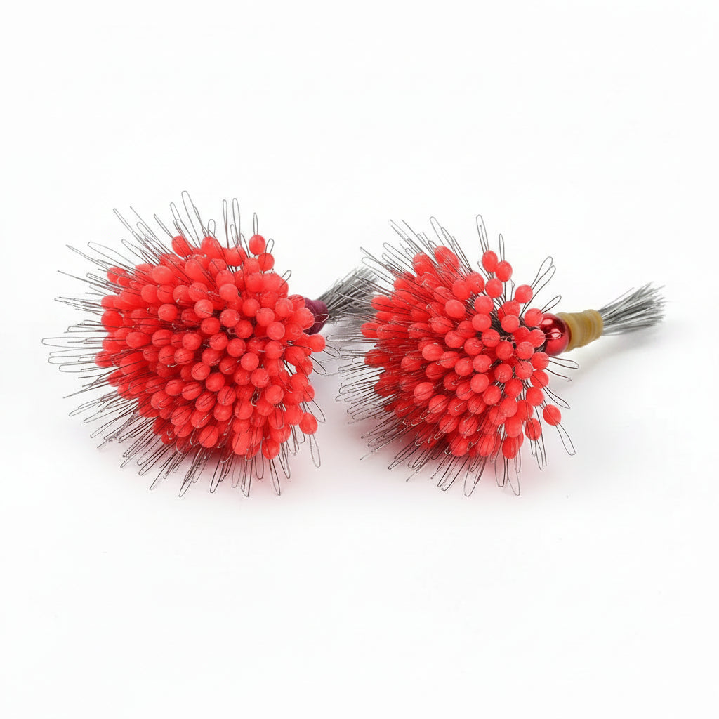 Nova Silicone Space Beans – Oval Bobber Stops & Anti-Tangle Beads, 3 Sizes (300pc) Nova Fishing & Outdoors