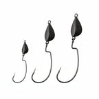 Nova EWG Jig Head Hooks – Weedless Wide Gap Offset Heads for Texas Rigs (10/20-Pack) Nova Fishing & Outdoors