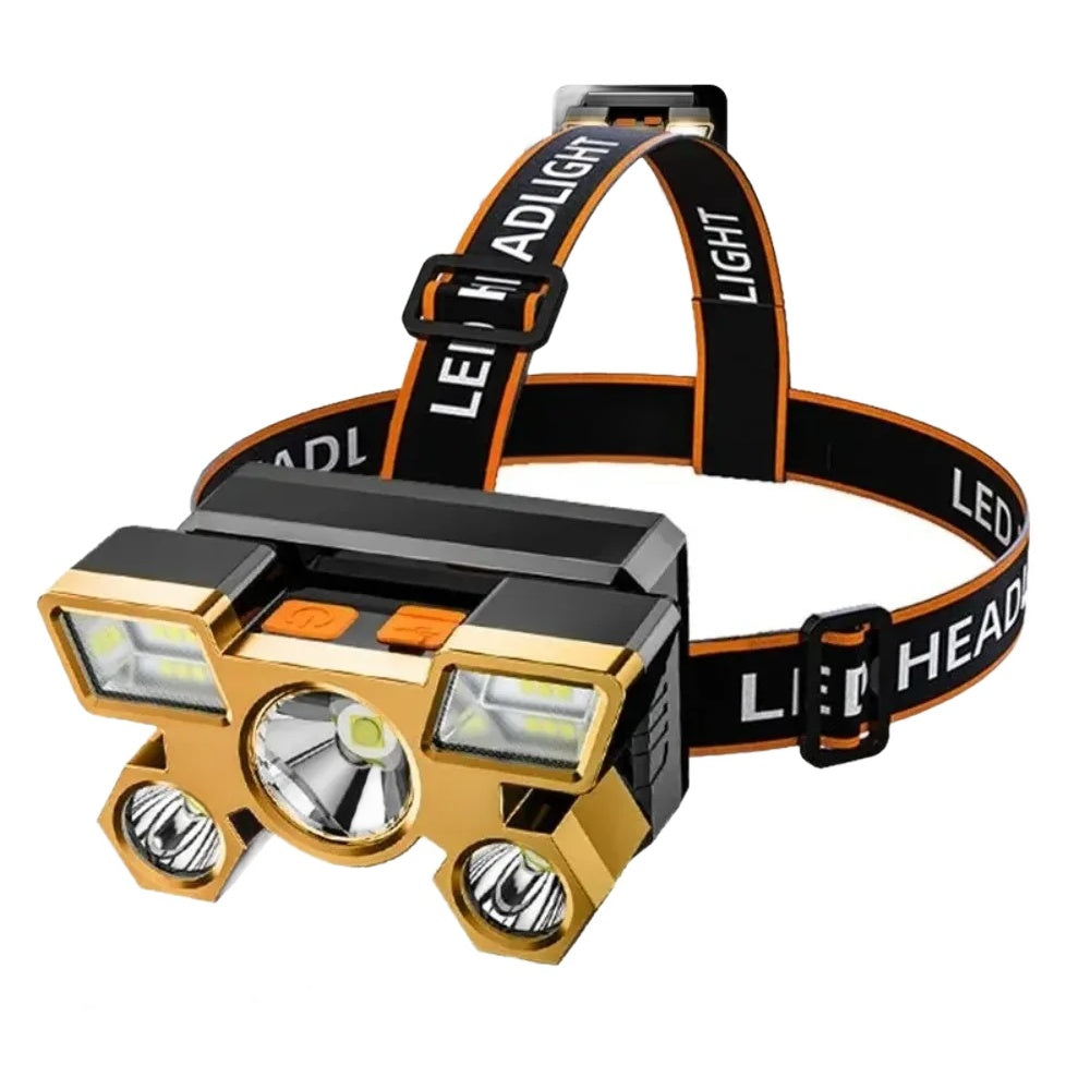 Rechargeable LED Head Torch for Fishing & Camping Nova Fishing & Outdoors
