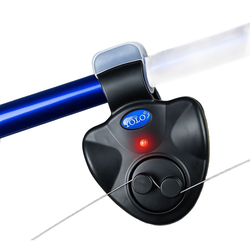 Clip-On Fishing Rod Line Alarm – Adjustable Sensitivity Bite Alert Nova Fishing & Outdoors