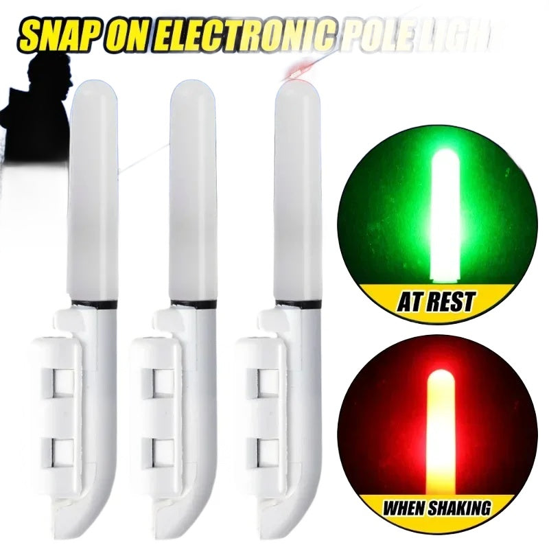 Rod Tip Bite Alert Light – Waterproof LED for Night Fishing