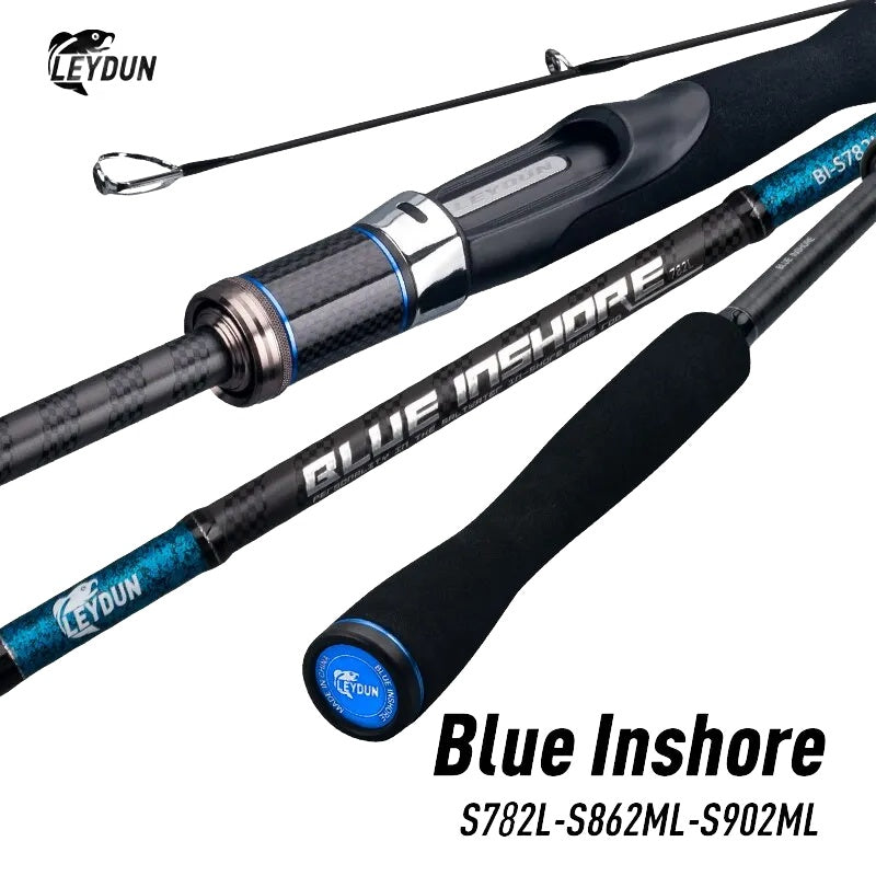 Inshore Light Spinning Rod – 2-Piece Saltwater Bass Nova Fishing & Outdoors