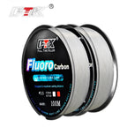 FTK 100m Fluorocarbon Leader Line – 4.13–34.32 lb Test Nova Fishing & Outdoors