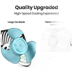 USB Portable Mini Fan – 3-Speed Quiet Cooling for Camping & Outdoors Nova Fishing & Outdoors
