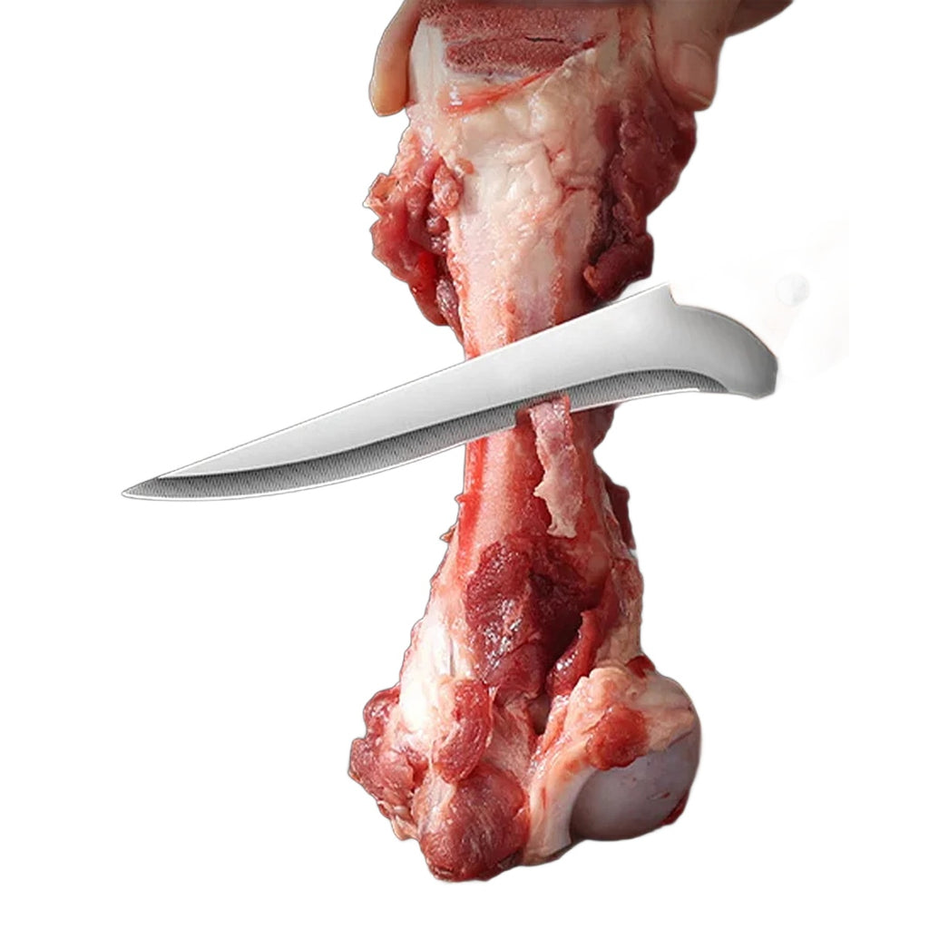 Fish Fillet Knife with Stainless Steel Blade & Wooden Handle Nova Fishing & Outdoors