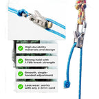 Heavy-Duty Retractable Rope Tensioner for Camping & Gear Nova Fishing & Outdoors