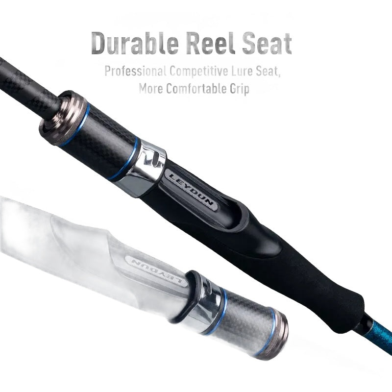 Inshore Light Spinning Rod – 2-Piece Saltwater Bass Nova Fishing & Outdoors
