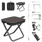 Lightweight Folding Fishing Stool – Portable Camping Seat Nova Fishing & Outdoors