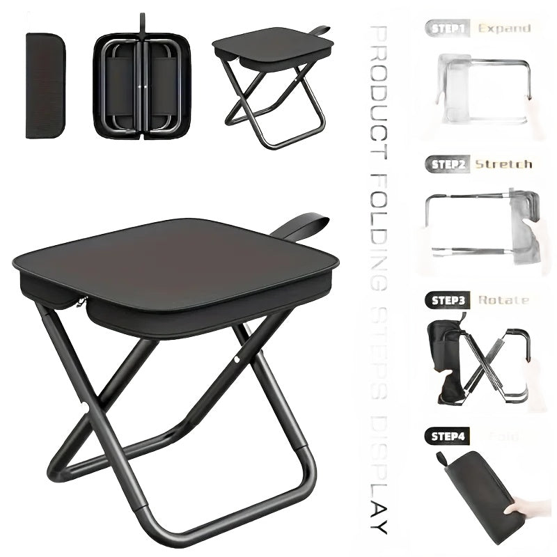 Lightweight Folding Fishing Stool – Portable Camping Seat Nova Fishing & Outdoors