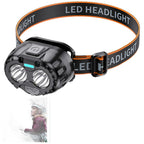 Gesture Control LED Headlamp – 250 Lumens, IPX4 Waterproof, USB Rechargeable Nova Fishing & Outdoors